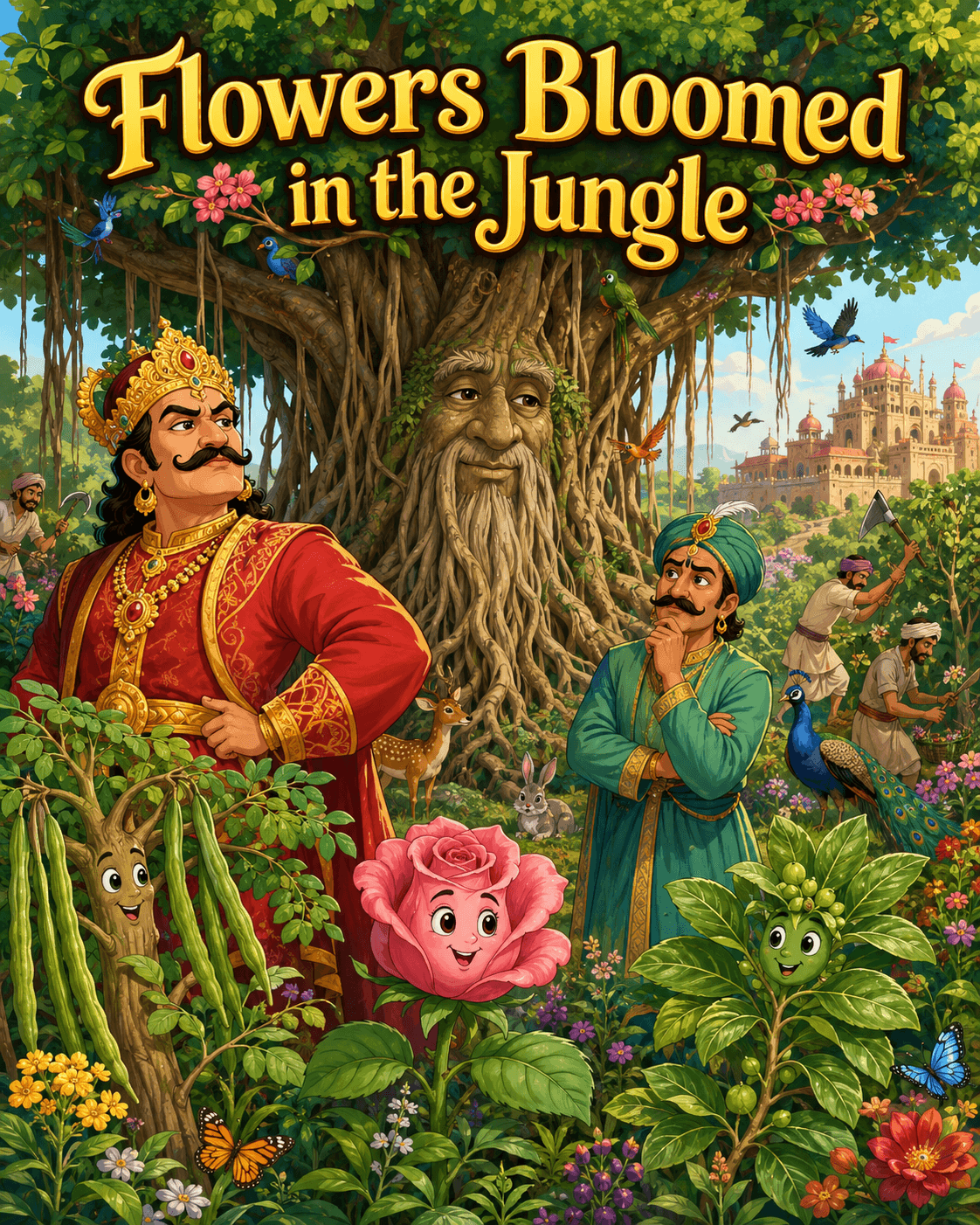 Flowers Bloomed in the Jungle cover